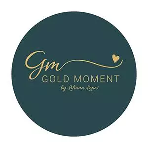 Logo Gold Moment - Liliana Lopes